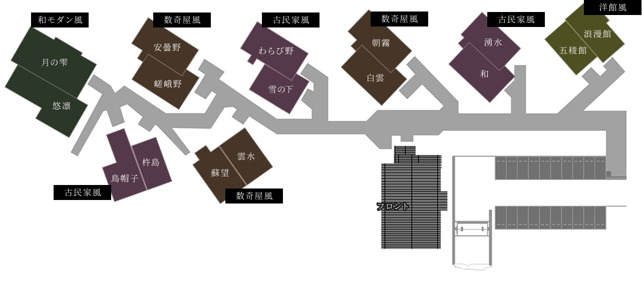 客室マップ